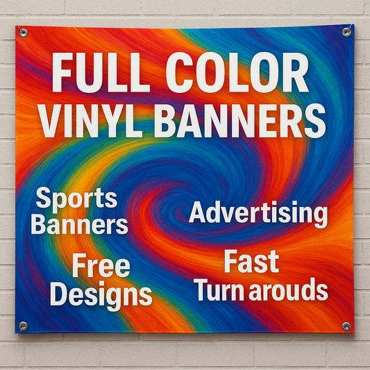 3' x 5 Full Color Banner